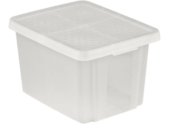 Pojemnik z przykrywką 26 l transparentny