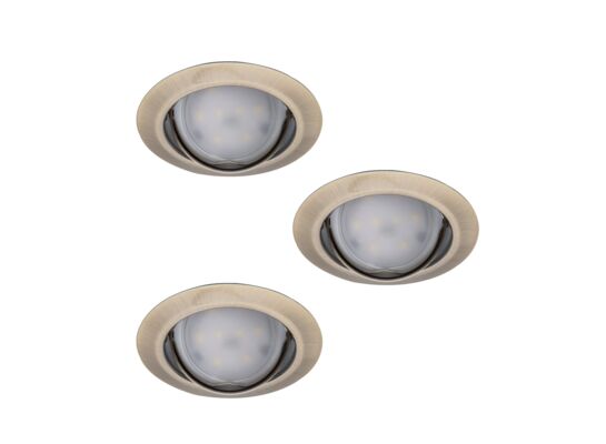 Zestaw oczek O AB 230V 3x LED TRIBIS II