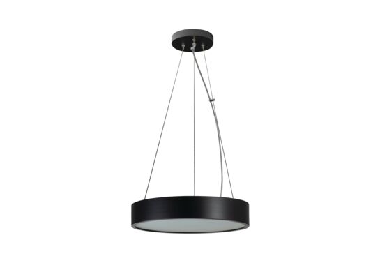 Lampa wisząca drewniana C 370-B 2 20W JASMIN czarna