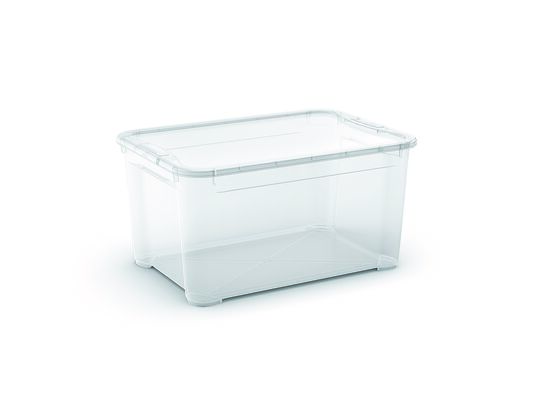 Pojemnik z przykrywką T box transparentny 47 l