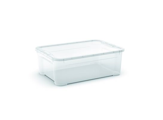 Pojemnik z przykrywką T box transparentny 32 l