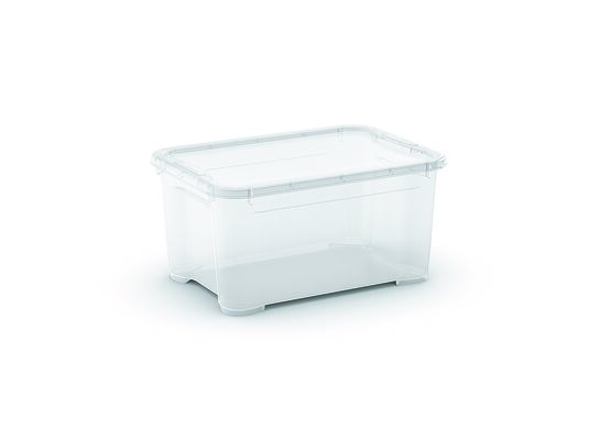 Pojemnik z przykrywką T box transparentny 14 l