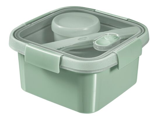 Pojemnik na żywność kwadratowy LUNCH KIT Smart To Go 1,1 l zielony