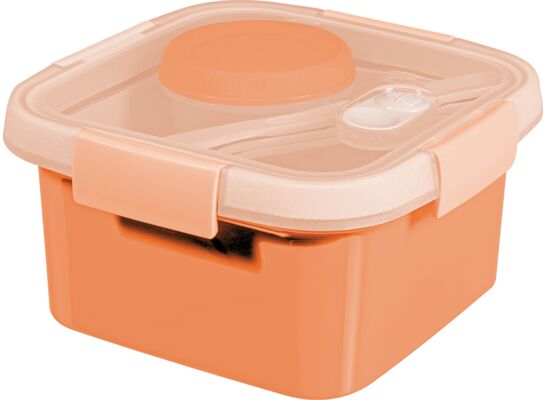 Pojemnik na żywność kwadratowy LUNCH KIT 1,1 l