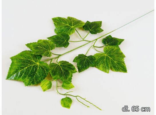 Liść winorośli gałązka 65 cm