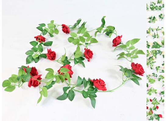 Róże girlanda 223 cm