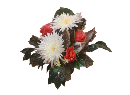 Kompozycja kwiatowa w wazonie 50 x 40 cm KWW04