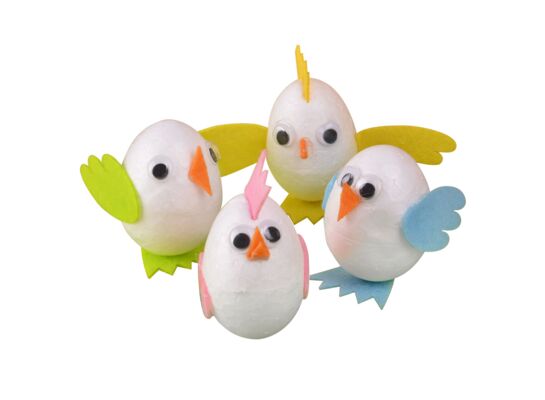 Zestaw dekoracji kreatywnych kurczaki