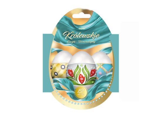 Owijki termokurczliwe na jajka królewskie 12 sztuk