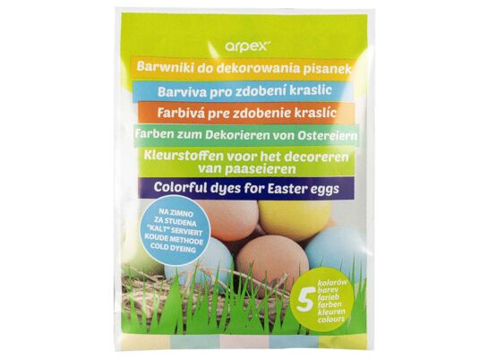 Barwniki do jaj 5 kolorów