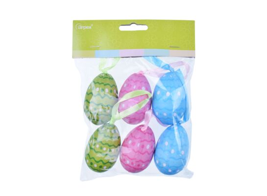 Pisanki w woreczku 6 sztuk