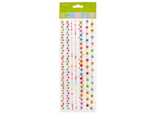 Kryształki samoprzylepne dekoracyjne duże