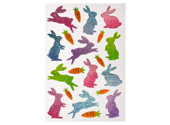 Naklejki błyszczące wielkanocne