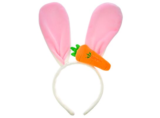 Opaska zajączek z marchewką