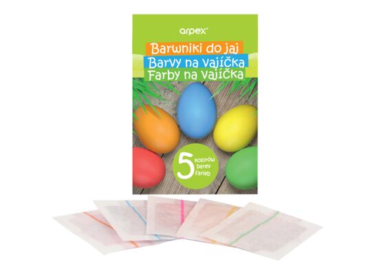 Barwniki do jaj 5 kolorów