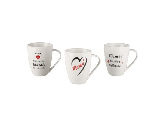 Kubek baryłka duża 450 ml mama