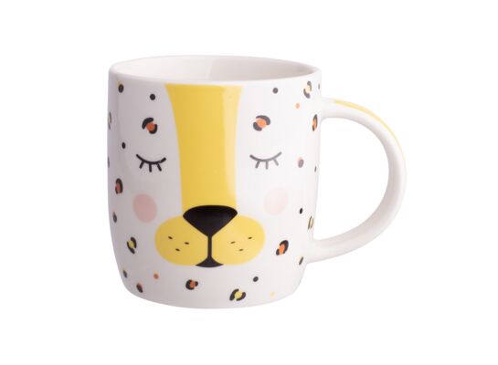 Kubek baryłka szeroka 300 ml lampart