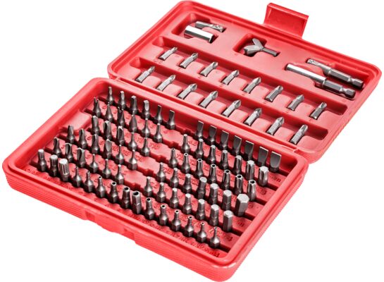 Końcówka z uchwytem magnetycznym różne 25 mm, zestaw: 100 sztuk Condor