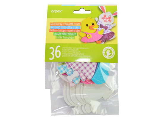 Wielkanocny zestaw zrób to sam z pianki