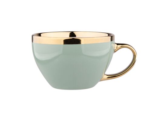 Filiżanka jumbo Aurora Gold 400 ml jasna zieleń