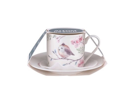 Filiżanka ze spodkiem Pastelowa Wiosna 200 ml