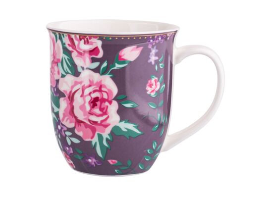 Kubek baryłka duża Charlotta 400 ml fioletowy