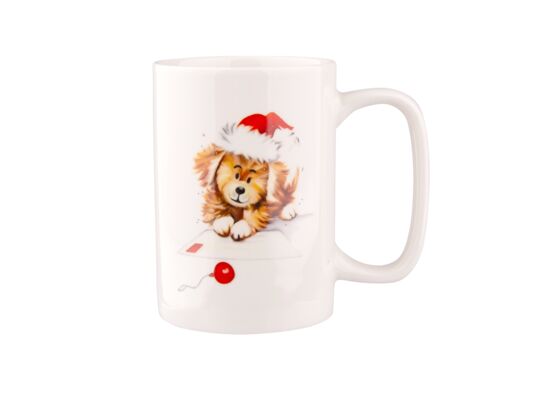 Kubek prosty 300 ml piesek