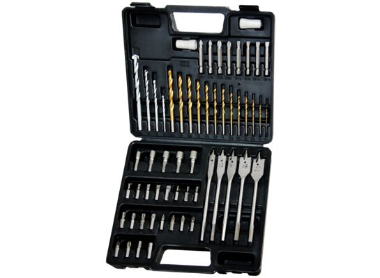 Wiertła bity box, zestaw: 57 sztuk Condor