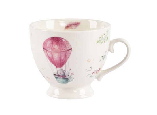 Filiżanka jumbo na stopce Pastelowa Wiosna 350 ml