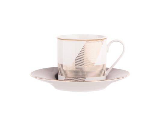 Filiżanka ze spodkiem Modern Art 200 ml