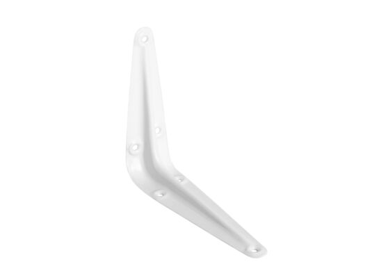 Wspornik stalowy biały 12,5 cm