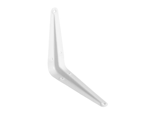 Wspornik stalowy biały 15 cm