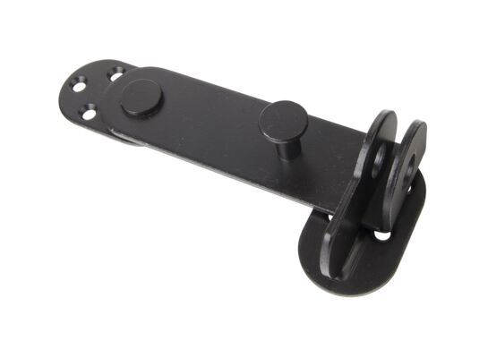 Blokada wahadłowa kryta  czarna 15 cm