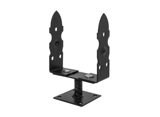 System ozdobny MARK podstawa słupa z blachą 6,5 x 20 x 18 x 0,3 cm