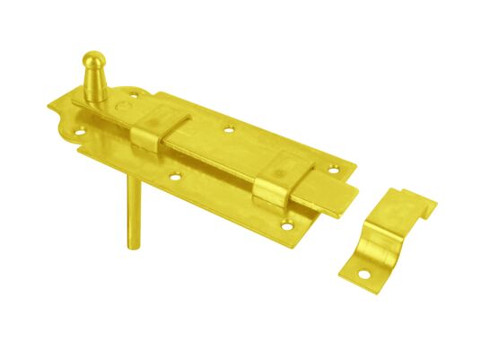 Zasuwa z ryglem płaskim prosta z przelotem 16 cm