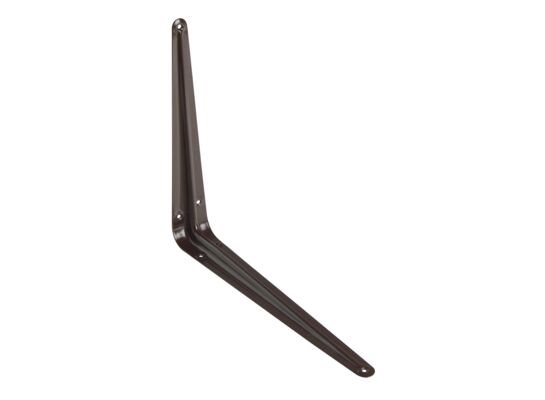 Wspornik stalowy brązowy 30 cm
