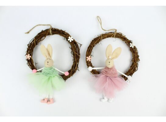 Wianuszek 27 cm z zającem