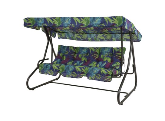 Huśtawka Milano G044-01PB granatowo-zielona