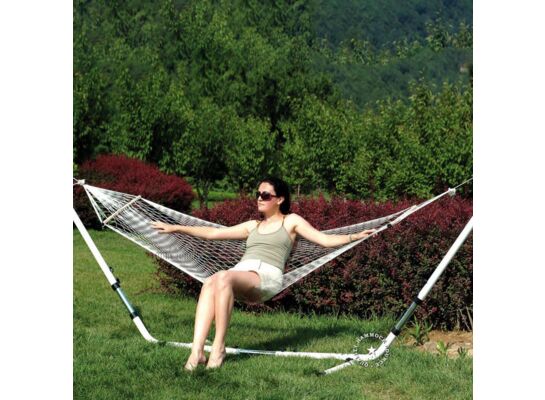 Hamak Paradise siatka drewno 200 x 80 cm