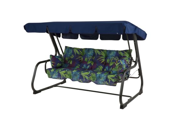 Huśtawka Parma G044-01PB granatowo-zielona