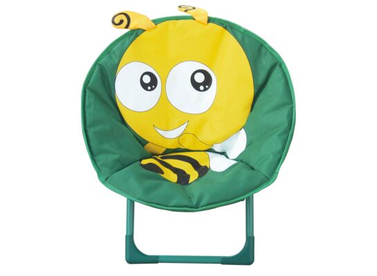 Krzesełko składane pszczółka żółto-zielone