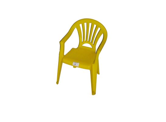 Krzesełko Tola dziecięce żółte