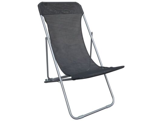 Krzesełko składane beach antracyt
