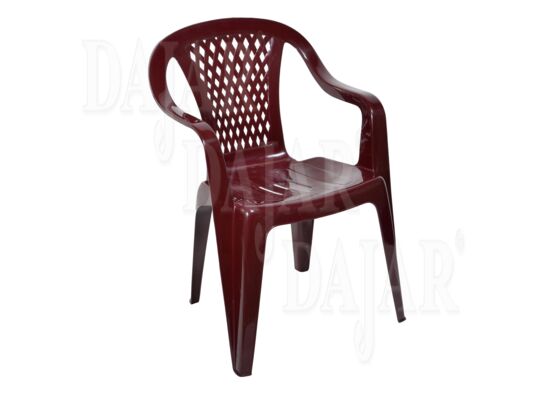 Krzesło Diament bordowe Ołer