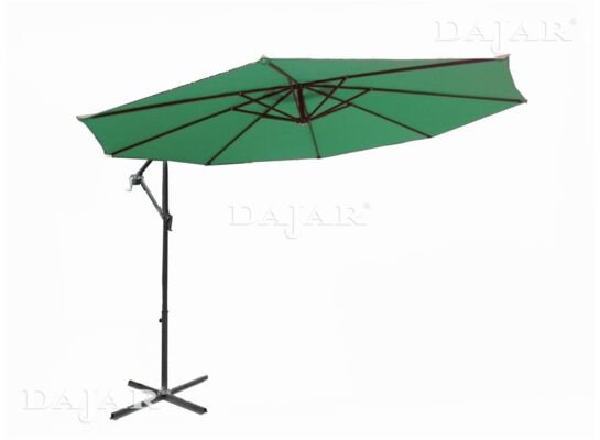 Parasol ogrodowy boczny 3 m zielony Patio