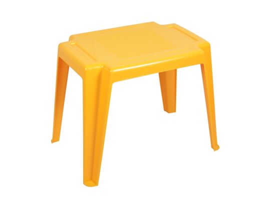 Stolik Lolek dla dzieci żółty prostokąt