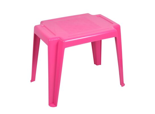 Stolik Lolek dla dzieci różowy prostokąt