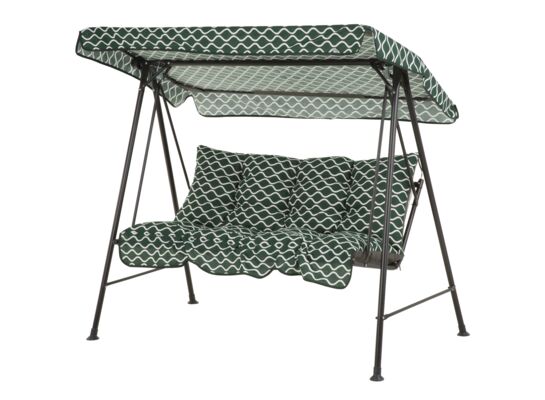 Huśtawka Tora H028-02PB zielono-biała