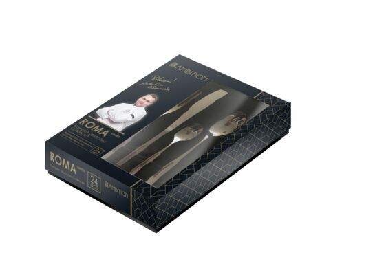 Komplet sztućców Roma 24 elementy Ambition