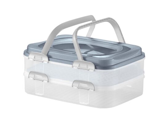 Pojemnik na ciasto Dolce 40 x 30 x 18 cm 2 piętra